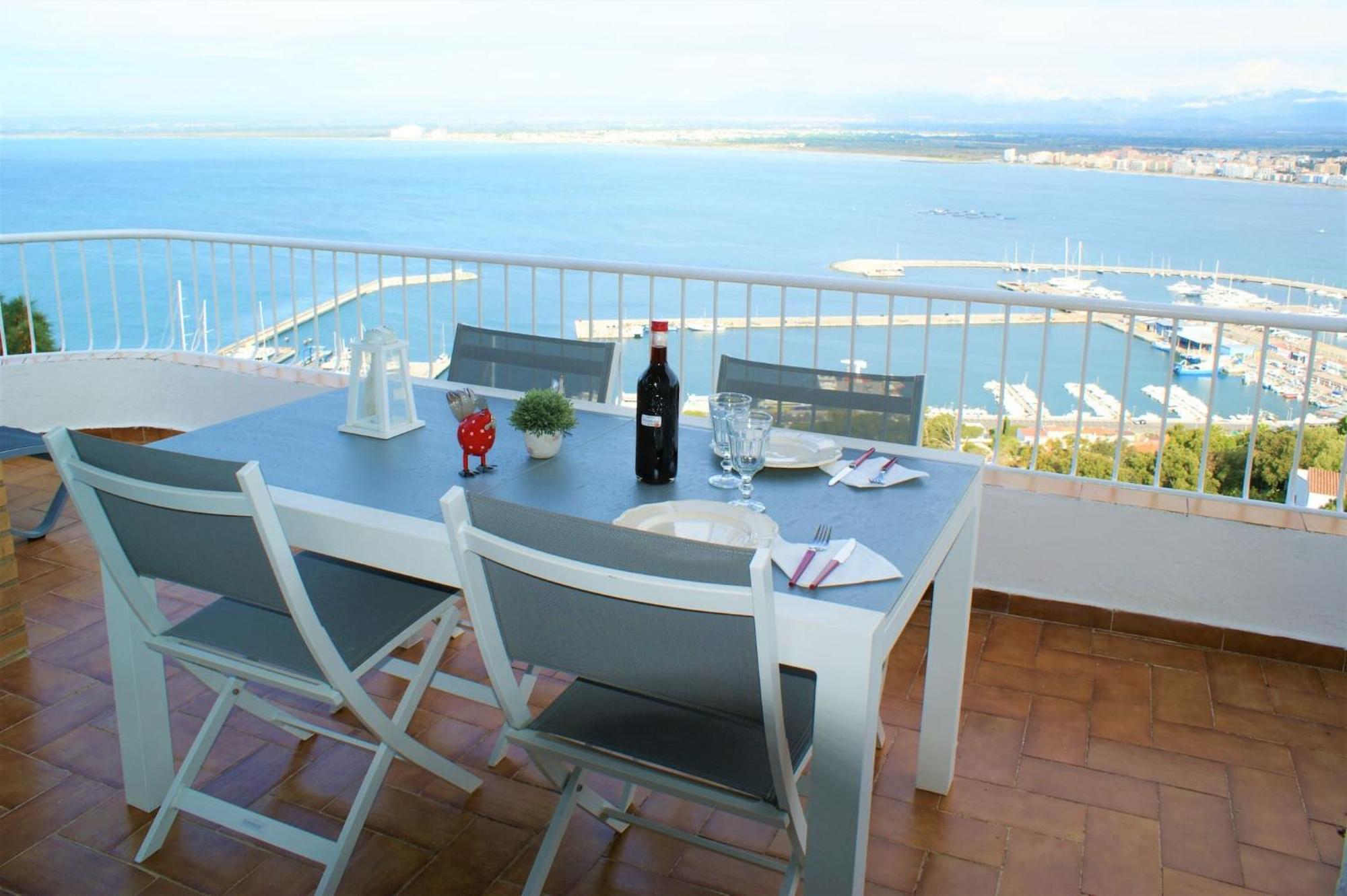 Precioso Piso Con Vistas Espectaculares Del Mar Av-50 Apartment Roses Ngoại thất bức ảnh